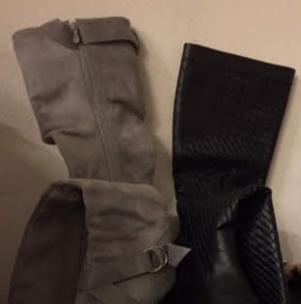 Grey Stiletto heel boots - Picture 7 of 7